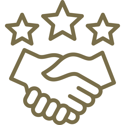 Ícone Credibilidade e Parceria